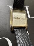 Vintage RARE Doxa Grafic Manual Wind Gold Plated Watch w/ Date at 9:00