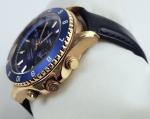 Filippo Loreti Ascari Chronograph Watch - Rose Gold and Blue - Needs Repair