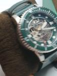 Thomas Earnshaw Fowler Bridge Automatic Green Skeleton Watch