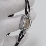 Antique Art Deco Ladies Cocktail Petite Stainless Wrist Watch Rare Swiss Wind Up