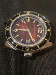 Spinnaker Fleuss 43mm Automatic Dive Watch Oxblood Red, Vintage Inspired.