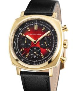  Filippo Loreti 42mm fashion watch with  VK63 Qartz movement sapphire glass NEW