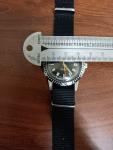WALTHAM INCABLOC 17 JEWELS MECHANICAL VINTAGE MENS DIVER WRIST WATCH STAINLESS