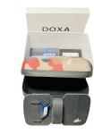 Doxa Army Watch Box, Inner, Outer, Travel Case, Cards