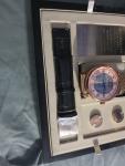 Limited Edition Earnshaw Swiss Made Meteorite Automatic Watch with Box & Papers