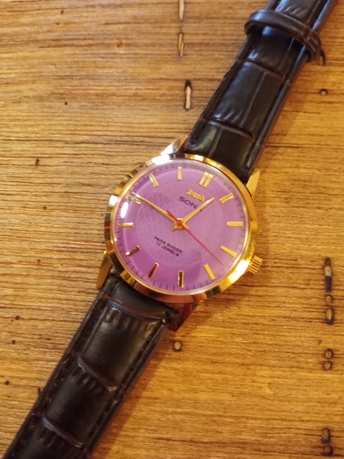 HMT 17 Jewels Men's Vintage Dress Watch