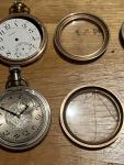 C&E Marshall Watchmakers Vintage Staking Set & Pocket Watch Parts