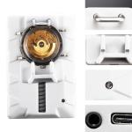 Mechanical Watches Calibration Tool, USB Mechanical Watch Timegrapher Tester, Watch Repair Tools, Multifunction Timegrapher Watch Tester, Sound Wave Display, Dotted Line, Sound Waveform