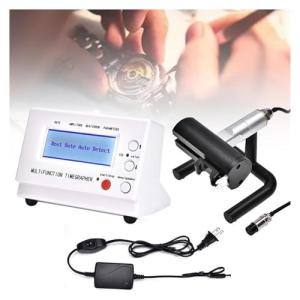 ZZJJYT Multifunctional Watch Tester, Watch Mechanical Tester, Watch Calibration Tool for Mechanical Watches, Watch Timing Machine Tester Tools, Multifunction Timegrapher for Watchmakers
