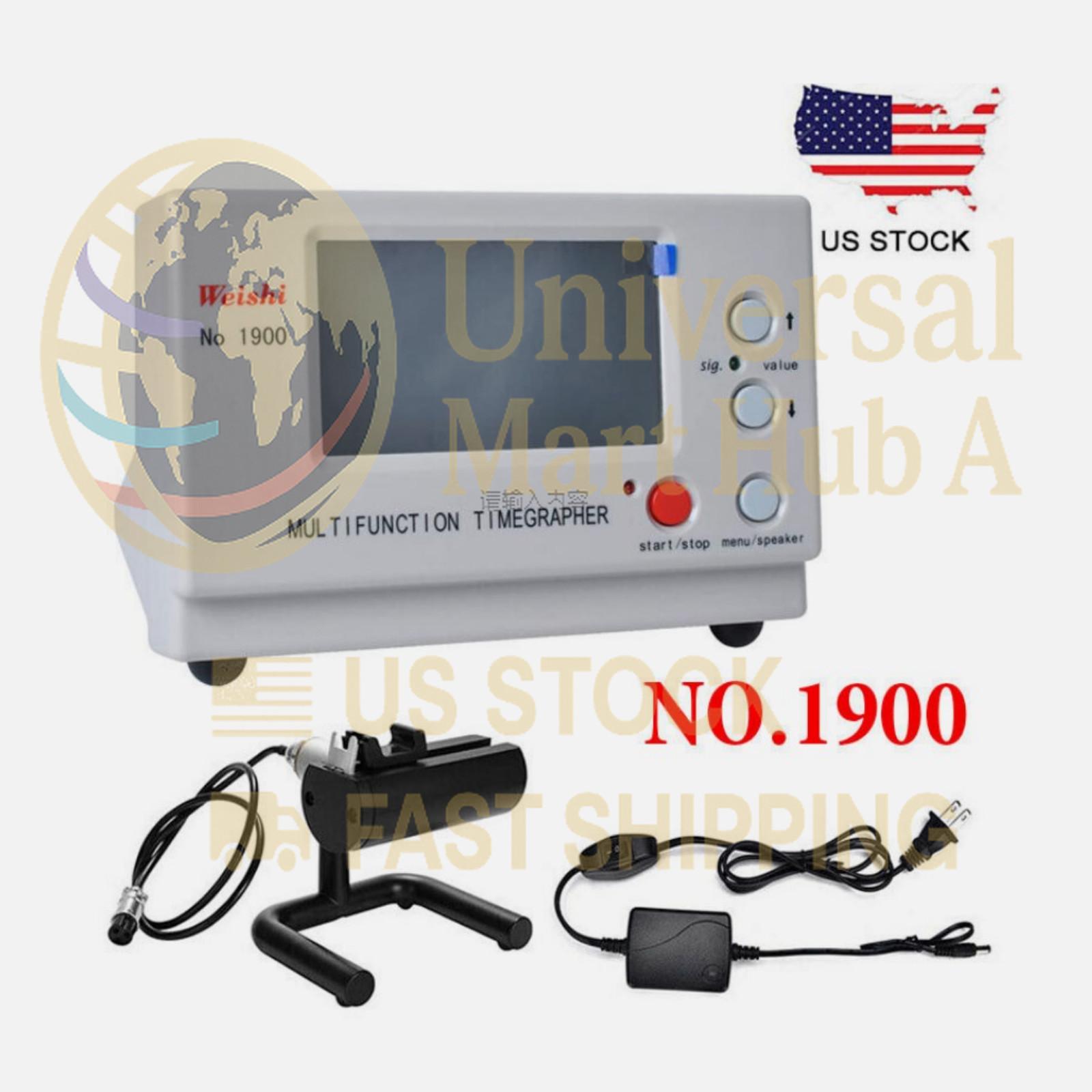 Weishi No.1900 Timegrapher Mechanical Watch Timing Machine Multifunction New