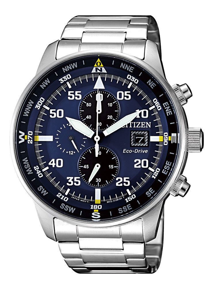 Citizen Aviator Eco Drive Chronograph Watch - CA0690-88L