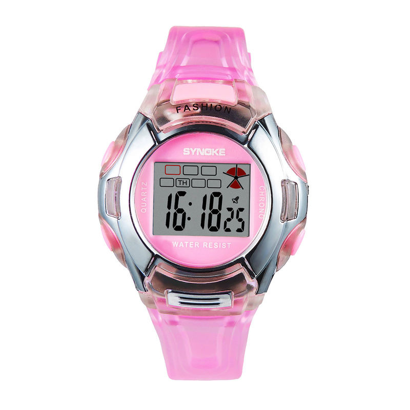 Sporty Waterproof Kids LED Digital Watches
