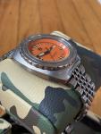 1970s Aqua Lung Quartz Diver (Ref. 7336-000) "U.S Divers Co." DOXA Swiss Made