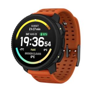 SUUNTO Vertical 2 GPS Sport Watch, Bright 1.5” AMOLED Touchscreen, LED Flashlight, 20-Day Battery Life, Offline Maps, Training Metrics & Recovery Insights, Dual-GNSS, 115+ Sport Modes, Canyon