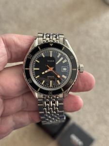 DOXA SUB 200 Sharkhunter 130th Anniversary Auto Watch 200m Blk Swiss [Near Mint]