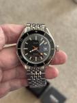 DOXA SUB 200 Sharkhunter 130th Anniversary Auto Watch 200m Blk Swiss [Near Mint]
