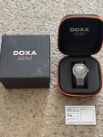 DOXA SUB 200 Sharkhunter 130th Anniversary Auto Watch 200m Blk Swiss [Near Mint]