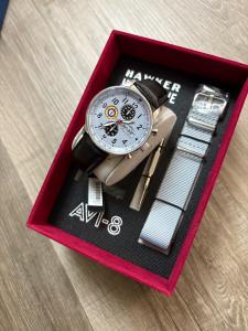 [NEW] AVI-8 HAWKER HURRICANE Classic Chronograph Faded Blue AV-4011-0V