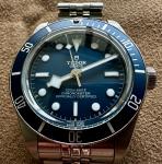 39mm Tudor Black Bay 58 Blue w/ Forstner Model J Bracelet & Intl Gurantee Card