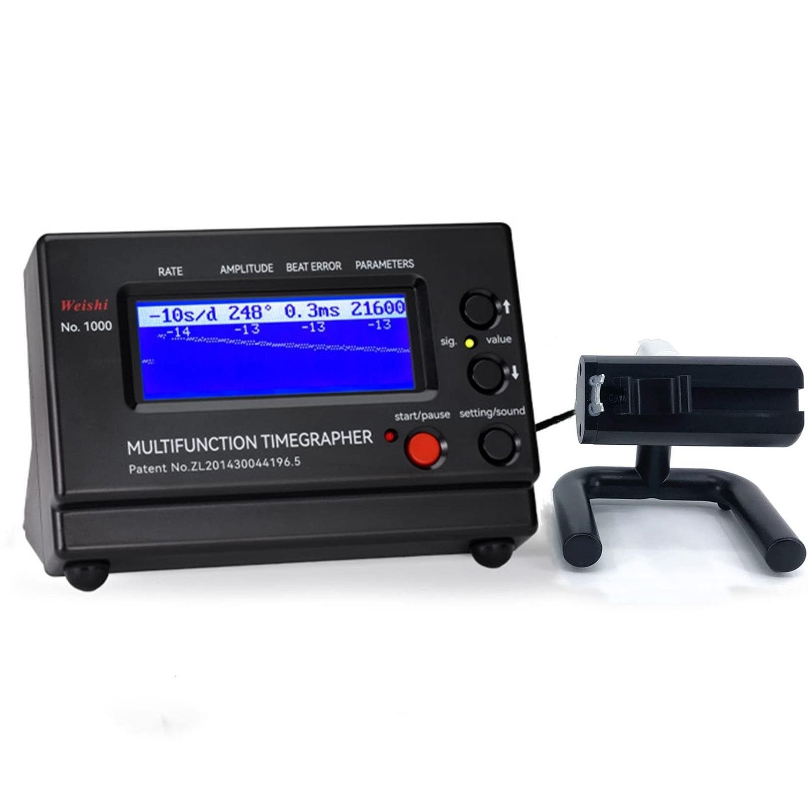 Watch Tester Timegrapher No.1000, Watch Timing Machine Calabration for Mechan...