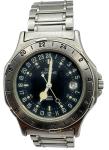 Glycine Airman GMT 2000 Men's Watch Swiss Made 24hr Bezel Vintage Tested 3061