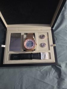 Limited Edition Earnshaw Swiss Made Meteorite Automatic Watch with Box & Papers