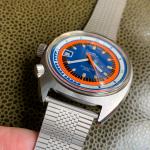 Glycine Airman SST “Sport” Super Compressor Blue Dial Automatic Wristwatch