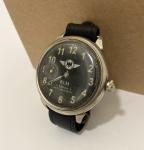 VINTAGE WW2 DOXA LUFTWAFFE RLM ANTI MAGNETIC BLACK MILITARY AVIATOR PILOT WATCH