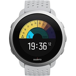 SUUNTO 3 2020 Edition Fitness Multi Sport Watch with Adaptive Training Guidance (Pebble White)