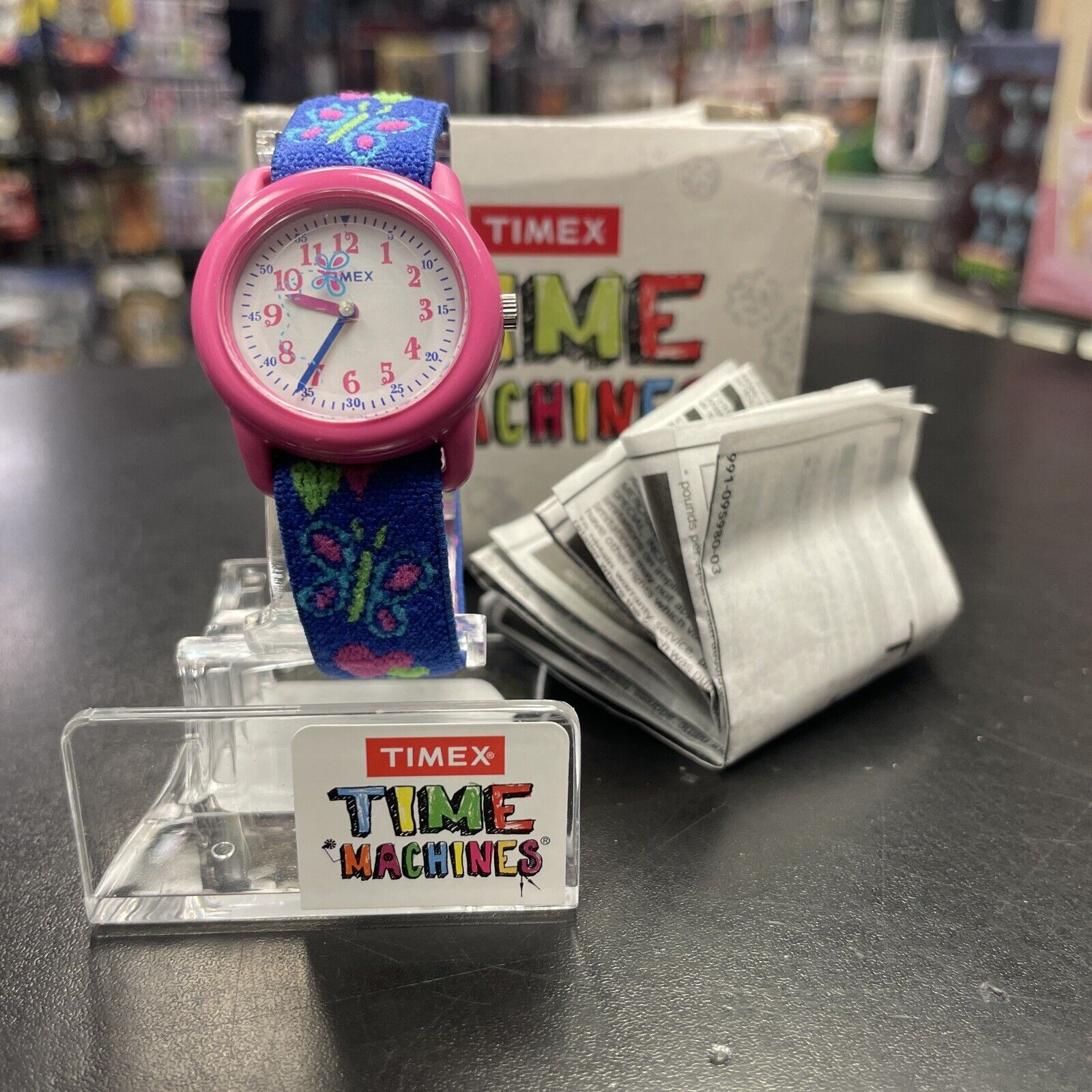 Timex Kidz Pink Butterfly Analog Watch