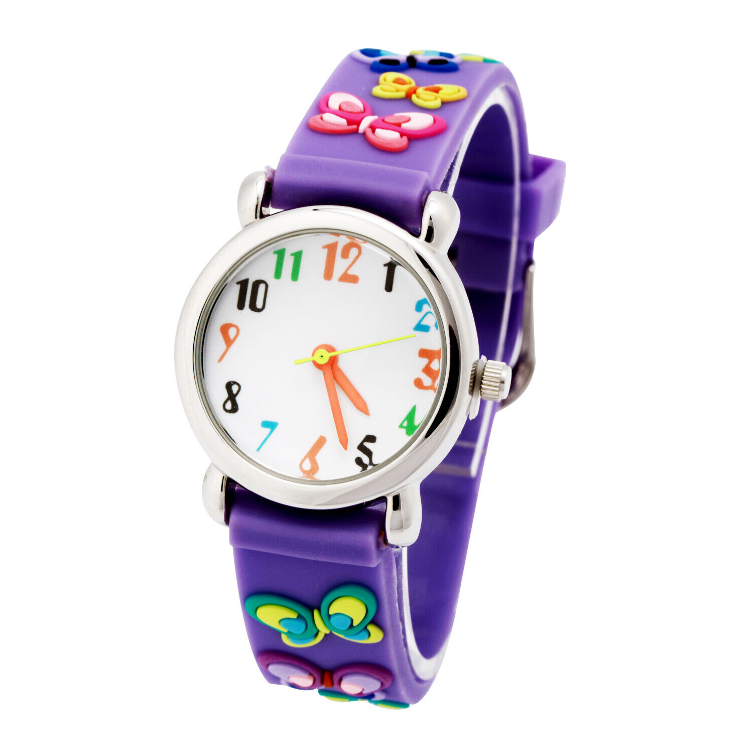Cute Cartoon Silicone Kids Watch