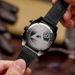 AVI-8 Hawker Hunter Atlas Dual Time Chronograph Black Ops Watch - Brand New