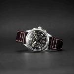 AVI-8 Spitfire Lock Chronograph Midnight Oak Watch - Brand New