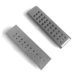 30 Holes Riveting Drilling Staking Punch Block Plate Watch Jewelry Repair Tool d