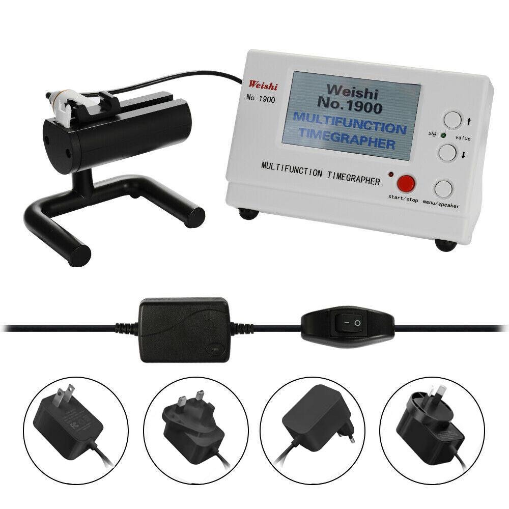 No.1900 Weishi Timegrapher Watch Timing Tester Repair Tool Multifunction Machine