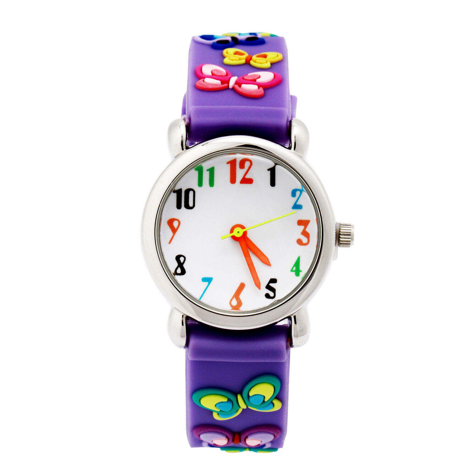 Cute Cartoon Silicone Kids Watch