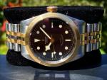 TUDOR Black Bay 41mm 79543 Steel and Gold Automatic Watch Yellow Gold