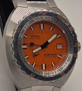 Doxa Sub 300T Sea Hunter Orange Dial 35th Anniversary Limited Edition of 1000