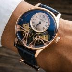 Thomas Earnshaw Scientists Faraday Double Barrel Automatic Deep Rose Men's Watch