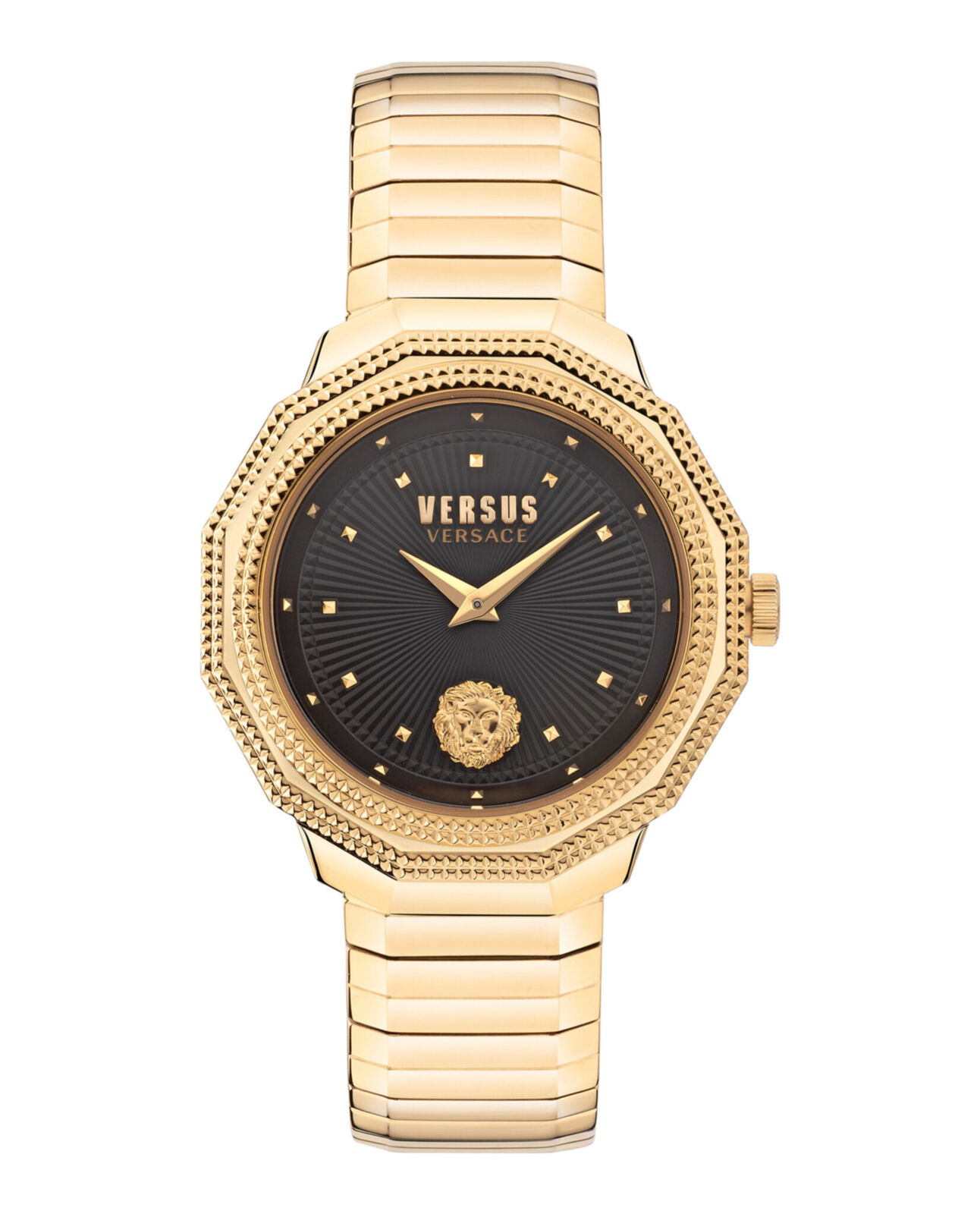 Versace Womens Paradise Cove Gold Bracelet Watch