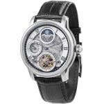 Thomas Earnshaw Longitude Shadow Automatic Black Silver Watch - Brand New