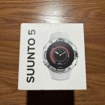 Suunto 5 Gen 1 OW186 Compact GPS Smartwatch Ow186 White/Sliver Fitness Watch