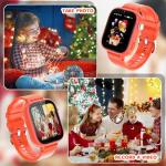 OKYUK Kids Smart Watch Gift for Girls Age 5-12, 4G Kids Watch 47 Games, HD Touch Screen Two-Way Calling Feature, School Settings, SOS, Birthday Gift for Boys and Girls Ages 7 8 9 10 (Orange)