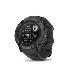 Garmin Instinct 2X Solar, Rugged GPS Smartwatch, Built-in Flashlight, Solar Charging Capability, Multi-Band GNSS, Graphite