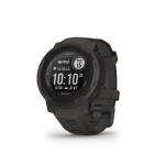 Garmin Instinct 2 Solar, Smaller-Sized Rugged Outdoor Watch with GPS, with Solar Charging Capabilities, Built for All Elements, Multi-GNSS Support, Tracback Routing and More, Graphite