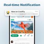 Smart Bird Feeder with Camera, 2K HD Birdwatching Camera with AI Identify Bird Species & Solar Panel, Auto Video Capture & Instant Notifications, Ideal Gifts for Lover, Deep Blue