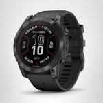 Garmin fēnix 7X Pro Sapphire Solar, Multisport GPS Smartwatch, Built-in Flashlight, Solar Charging Capability, Black