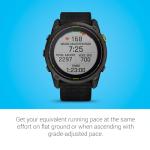 Garmin Enduro™ 3 – 51 mm, Solar, Sapphire, Ultraperformance GPS Smartwatch, Extreme Battery Life, Detailed Mapping, Built-in LED Flashlight, Carbon Gray DLC Titanium with Black UltraFit Nylon Strap
