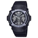 Casio AWG-100 M100 Series | G-Shock Fire Package | Men’s Analog-Digital Solar Watch | Black | 200M WR | Multi Band 6 | World Time | Countdown Timer | Auto Calendar | 5 Alarms | Shock Resistant