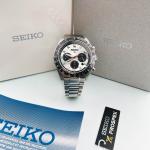 Seiko Prospex Silver Dial Solar Speedtimer 41.4mm Chronograph Men’s Watch SSC911